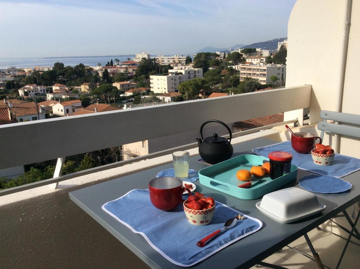 Appartement Vue Mer Panoramique Antibes Ngoại thất bức ảnh